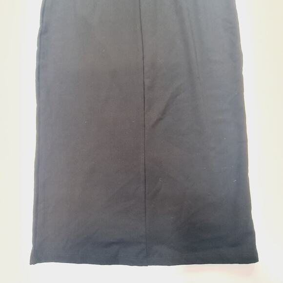 HATCH The Maternity Body Halter Dress in Black XS - Picture 7 of 13